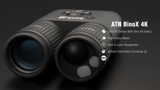 ATN BinoX-4K 4-16X Smart Day/Night Binoculars - image 9 from the video